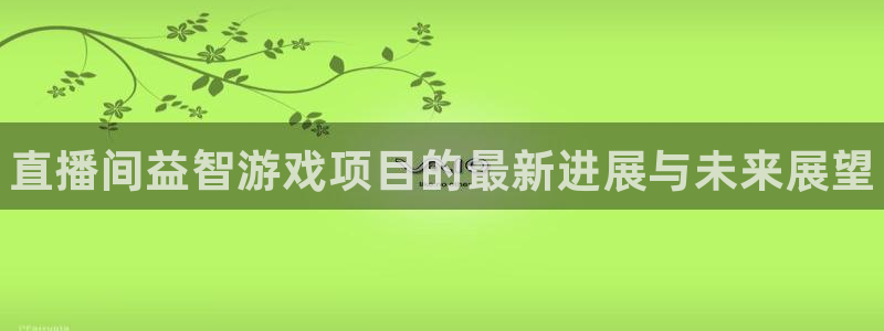 极悦娱乐直属：直播间益智游戏项目的最新进展与未来展望