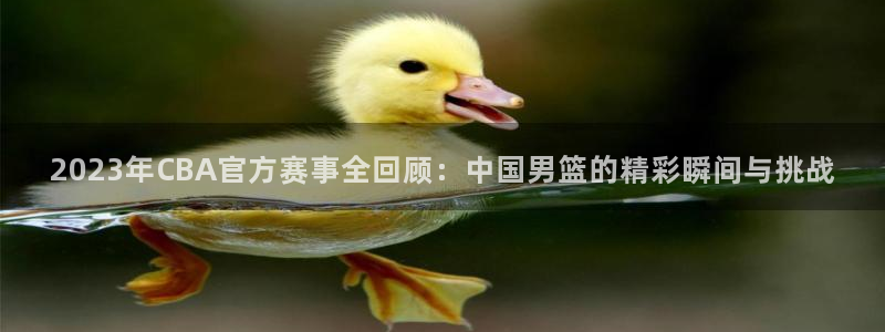 857足球体育赛事直播：2023年CBA官方赛事全回顾：中国男篮的精彩瞬间与挑战